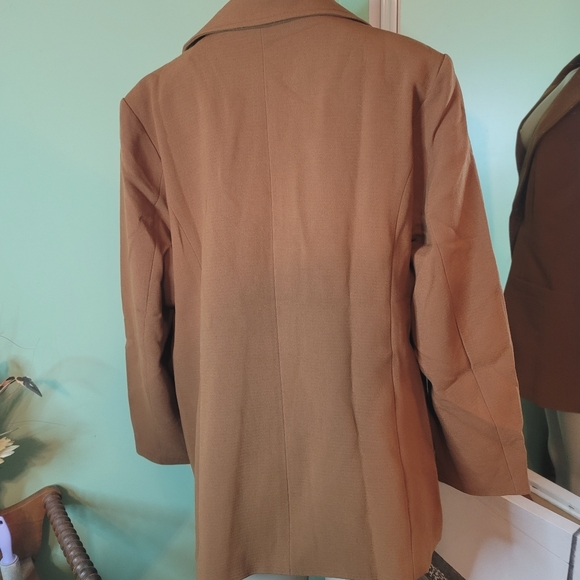 Blazer by Linea by Louis Dell' Olio New in Bag (Camel) - Picture 6 of 9